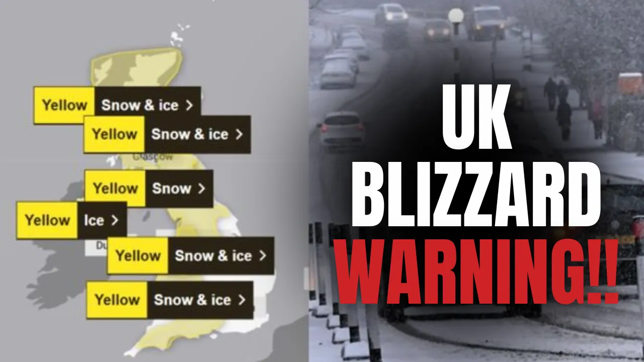 UK Blizzard Warning